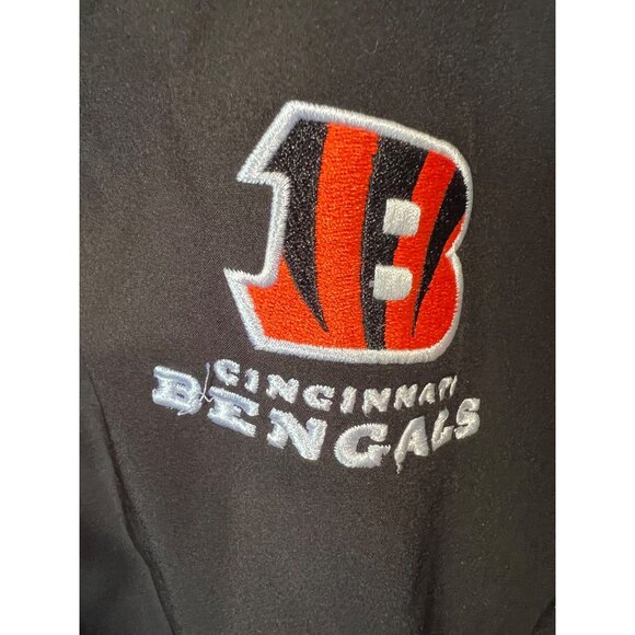 Cincinnati Bengals Full-Zip Hooded Jacket By Dunbrooke - Size L - NFL Team Appar - Picture 6 of 13